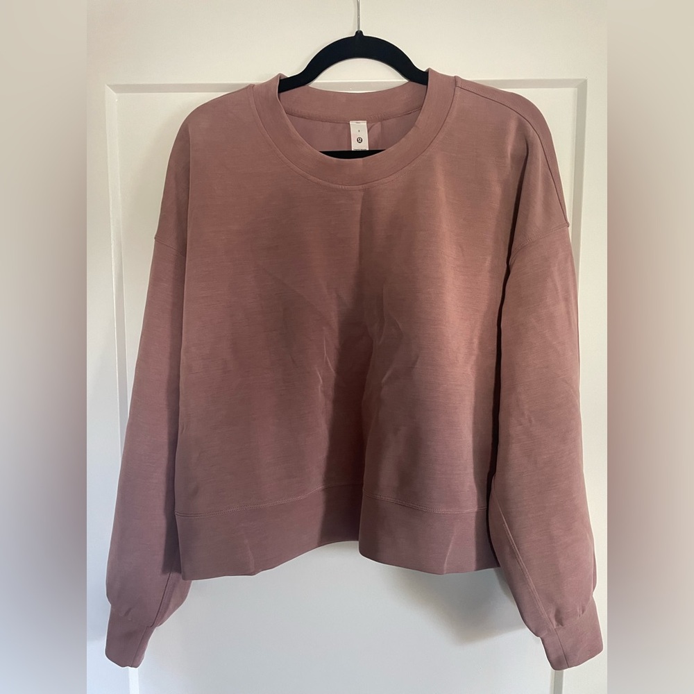 Lululemon Softstreme Perfectly Oversized Cropped Crew
